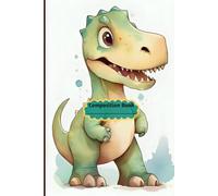 Dino Adventures Composition Book - Cute Dinosaur Notebook for Kids, Writing, Drawing & School Fun (6x9, 150 Pages)