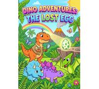 Dino Adventures The Lost Egg Activity Book for Kids Ages 4-8: A Story-Driven Prehistoric Journey with Mazes Coloring Word Searches Connect the Dots Spot the Difference and More