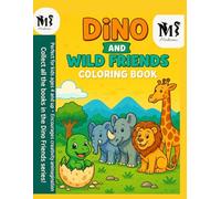 Dino and friends coloring book