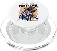 Dino Astronaut Ancient Rex Future Fusion Art Space Explorer PopSockets PopGrip pour MagSafe
