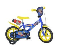 Dino Bikes - 123 GLN-SIP - Vélo pour garçon 12 de 3 à 5 Ans - Sam Le Pompier