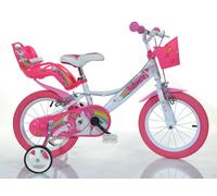 Dino Bikes 164R-UN vélo Vélo de ville 40,6 cm (16 ) Acier Rose, Blanc