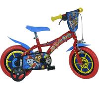 Vélo Dino Paw Patrol 12 pouces - Garçon - Rouge - Frein à pincement