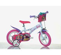 Dino Bikes Bicicletta per Bambina Barbie 12" Nylon Vélo Garçon, Multicolore