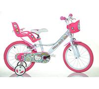Hello Kitty 14 pouces 23 cm Fille Frein à serrer Rose/Blanc