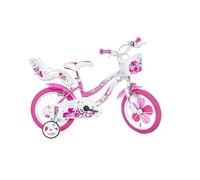Dino Bikes Vélo enfant Flappy Taille 14 Blanc – 5-7 ans