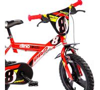 Dino Bikes Vélo garçon Pro Cross Rouge 14 pouces