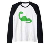 Dino Brachiosaure Dinosaure Bébé Paléontologie Amusant Végétarien Manche Raglan