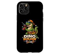 Dino Builder Ceinture Porte-Outils T-Rex Humoristique Coque pour iPhone 11 Pro