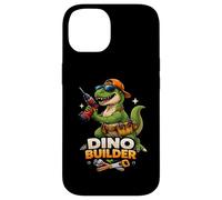 Dino Builder Ceinture Porte-Outils T-Rex Humoristique Coque pour iPhone 14