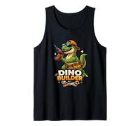 Dino Builder Ceinture Porte-Outils T-Rex Humoristique Débardeur