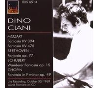 Dino Ciani - Recital Inédit Du 30 Octobre 1969