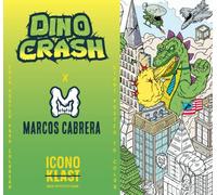 "DINO CRASH" x Marcos Cabrera POSTER GÉANT À COLORIER