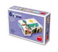 DINO Cube d'images Canard, 6 cubes