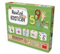DINO Cube d'images chiffres, 20 cubes