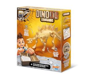 Dino dig - Stegosaurus - Dinosaure à déterrer - 20 cm