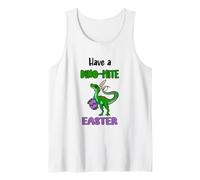 Dino Easter-Funny Dinosaur have a dino-mite easter Débardeur