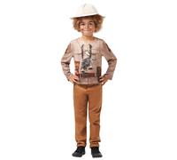 Dino Explorateur Garçons Déguisement Jungle Safari Costume Déguisement Enfants