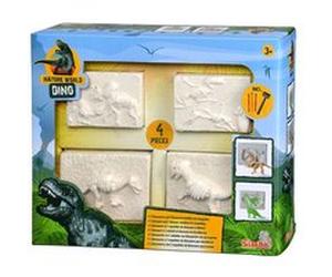 Dino Fossil Bikken Set, 4dlg. G