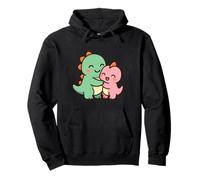 Dino Friends Forever - Motif Dinosaure Mignon Kawaii Sweat à Capuche