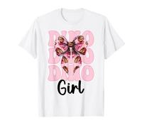 Dino Girl Trex Tyrannosaurus Rex Dinosaure Fille Coquette Bow T-Shirt