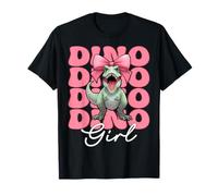 Dino Girl Trex Tyrannosaurus Rex Dinosaure Fille Coquette Bow T-Shirt
