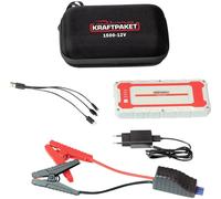 Dino-Kraftpaket Système de démarrage rapide 136150 12 V 1500 A 62,9 Wh 500 A lampe de travail