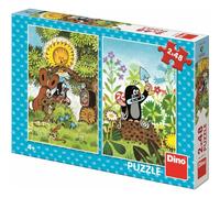 Dino KRTEK 2x48 puzzles NOUVEAU