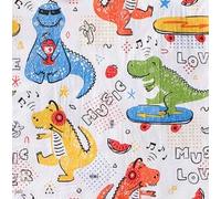 Dino Lot de 40 serviettes en papier pour anniversaire Motif dinosaure Taille 33 cm