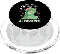Dino Love Mom T Rex Et Baby Youth PopSockets PopGrip pour MagSafe