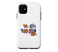 Dino Nuggets Moon - Nourriture Mignonne et Amusante en Forme de Dinosaure Coque pour iPhone 11