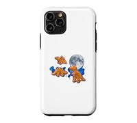 Dino Nuggets Moon - Nourriture Mignonne et Amusante en Forme de Dinosaure Coque pour iPhone 11 Pro