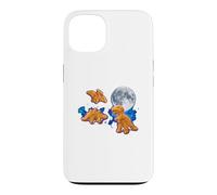 Dino Nuggets Moon - Nourriture Mignonne et Amusante en Forme de Dinosaure Coque pour iPhone 13
