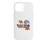 Dino Nuggets Moon - Nourriture Mignonne et Amusante en Forme de Dinosaure Coque pour iPhone 14