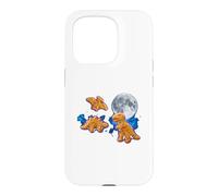 Dino Nuggets Moon - Nourriture Mignonne et Amusante en Forme de Dinosaure Coque pour iPhone 15 Pro