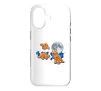 Dino Nuggets Moon - Nourriture Mignonne et Amusante en Forme de Dinosaure Coque pour iPhone 17