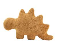 Dino Nuggets, Oreiller Pépite Dino, Poupées en Peluche Dino Chicken Nugget, Oreiller Doux Dinosaure Chicken Nuggets, Cadeaux créatifs pour garçons et Filles (Stegosaurus)