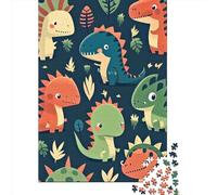 Dino Parade Puzzle de 1000 pièces pour adultes, 14 ans et plus, 1000 pièces (75 x 50 cm)
