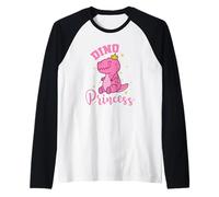 Dino Princess, Jolie Fille Manche Raglan