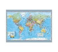 Dino Bikes Puzzle Carte Politique du Monde 1000 pièces