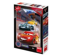 DINO Puzzle d'éclairage Cars 3 : Dernière ligne droite XL 100 pièces