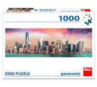 DINO PUZZLE MANHATTAN NEW YORK USA PANORAMIQUE 1000 PIECES 545458
