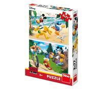 DINO Puzzle Mickey joue au sport 2x77 pièces