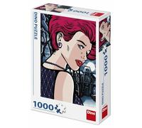 DINO Puzzle Pop Art : Femme mystérieuse 1000 pièces