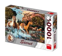 DINO Puzzle Secret Collection : Chevaux 1000 pièces