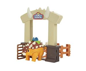 Dino Ranch Ankylosaurus, Playset Action, Le Dinosaure est articulé et Haut Environ 10 cm, comme visa sur la télévision, pour Enfants à partir de 3 Ans, DNR0021 , Jeux Prezieux modèles aléatoires