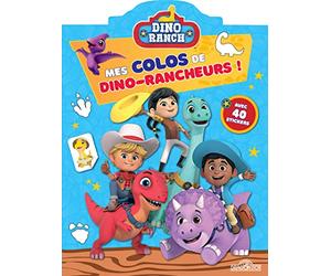 Dino Ranch - Mes colos de dino-rancheurs - Coloriages avec stickers - Dès 4 ans