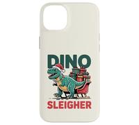 Dino Sleigher Funny Christmas Dinosaure Look Coque pour iPhone 14 Plus