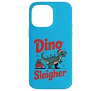 Dino Sleigher Funny Christmas Dinosaure Look Coque pour iPhone 14 Pro Max