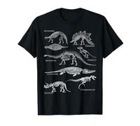 Dino Squelette Tee Dinosaure Art Vêtements Paléontologie Merch T-Shirt